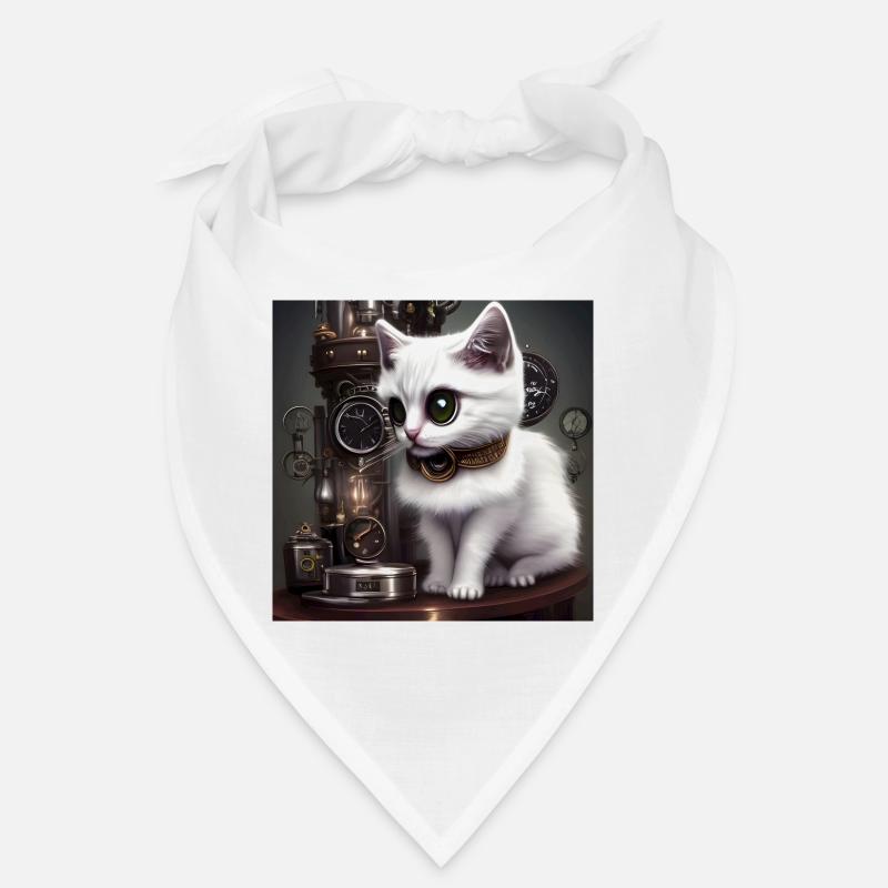 Petit chat steampunk Bandana