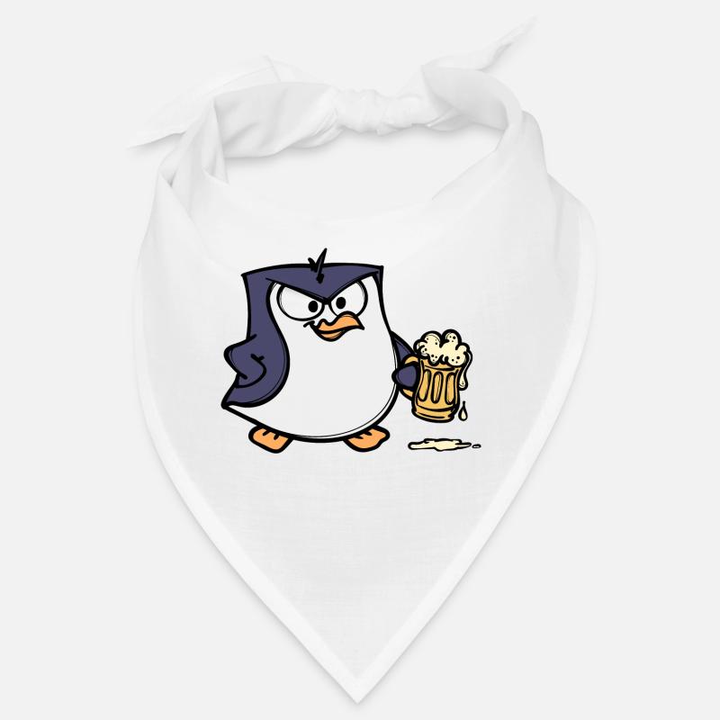Cool Pinguin Bier Tier Vogel Seevogel Antarktis Bandana