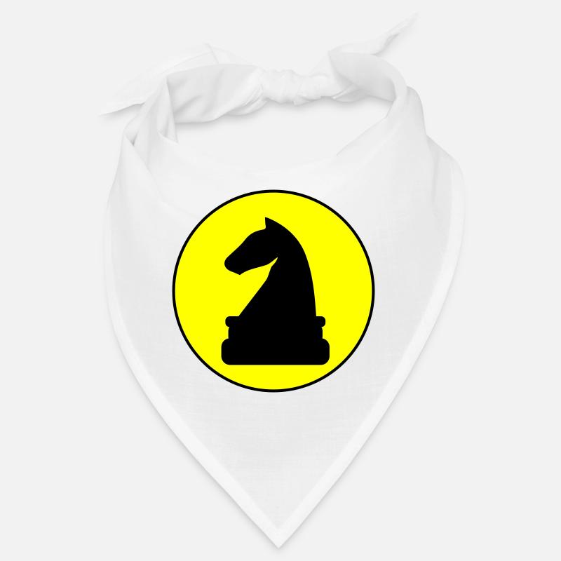 Pièce d’échecs de cheval Bandana