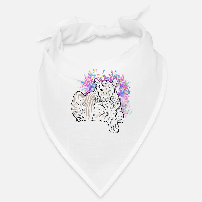 TIGRE COUCHÉ Bandana