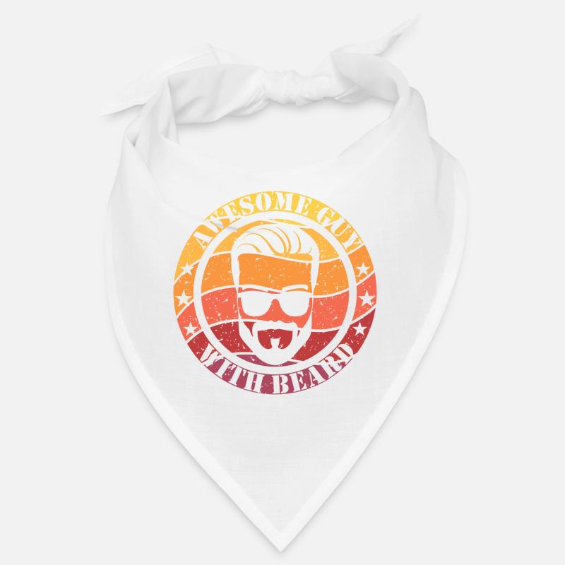 Awesome guy with beard Bandana