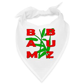 Bambuz merch - Bandana - Weiß - Vorne