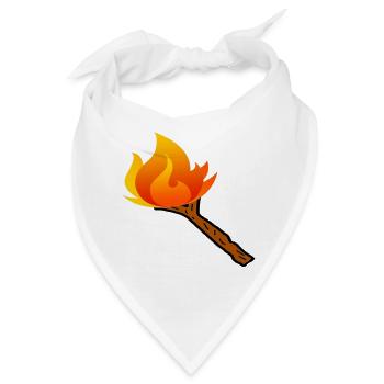 Stock Emote - Bandana - Weiß - Vorne