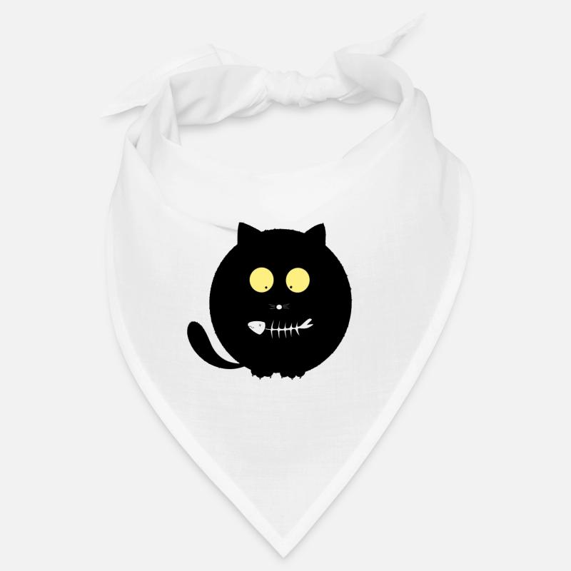 Poisson Bouche Chat Bandana