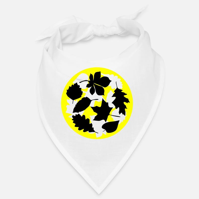 Cercle de feuilles d’automne Bandana