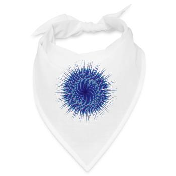 Vektor Blume - Bandana - Weiß - Vorne