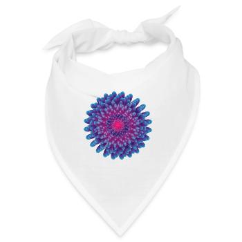 Vektor Blume - Bandana - Weiß - Vorne