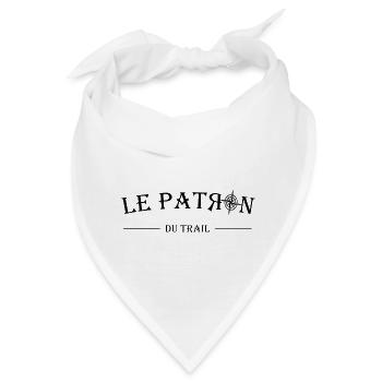 Le Patron - Bandana - Weiß - Vorne
