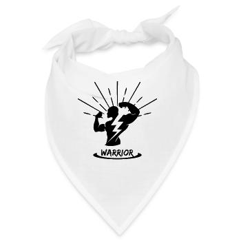 Warrior - Bandana - Weiß - Vorne