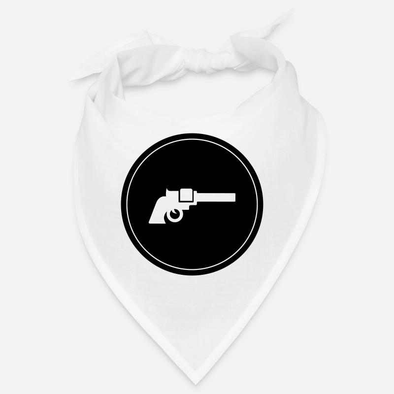 Weapon Symbol Pistol Bandana