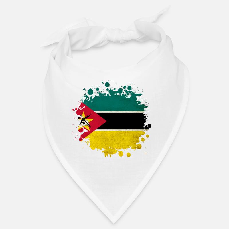 Design du drapeau du Mozambique Bandana