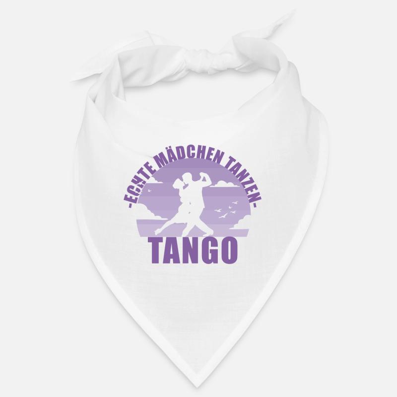 Echte Mädchen tanzen Tango! Tänzerin Geschenk Bandana