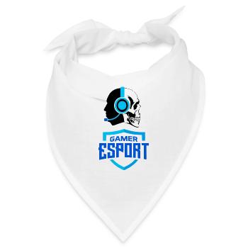 E-Sport - Bandana - Weiß - Vorne