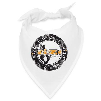 HiZo Revolution - Bandana - Weiß - Vorne
