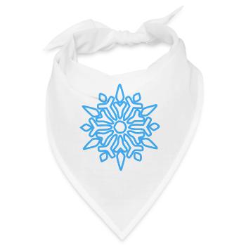 Weihnachten - Bandana - Weiß - Vorne