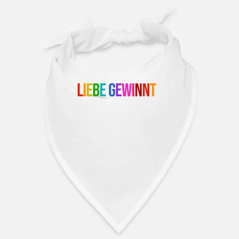 Lgbt Lesbisch Statement Regenbogen Homosexuell Bandana