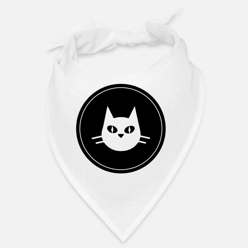 Cercle de tête de chat Bandana