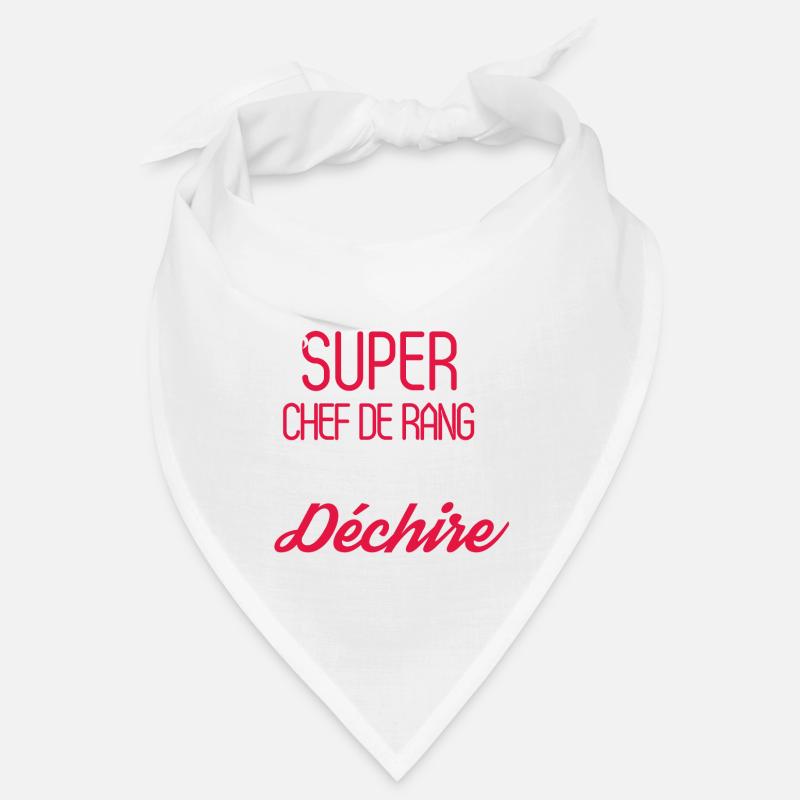 super chef de rang qui déchire Bandana