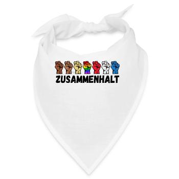 Rechte Homosexueller Lgbt Spruch Beziehung Homo - Bandana - Weiß - Vorne