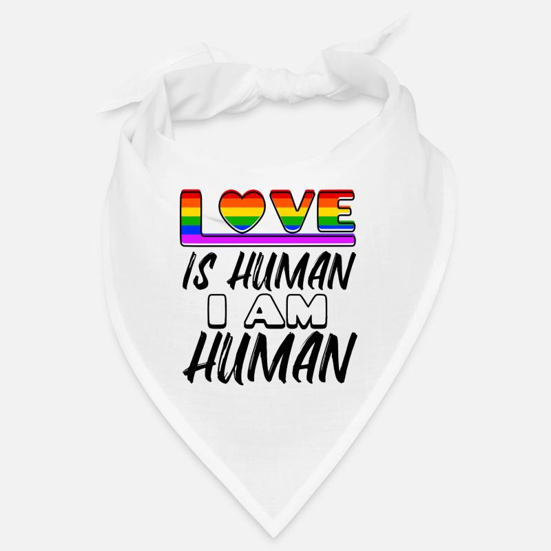 Love Rainbow Human Rights Statement Lesbians Bandana