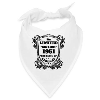 1951 - Bandana - Weiß - Vorne