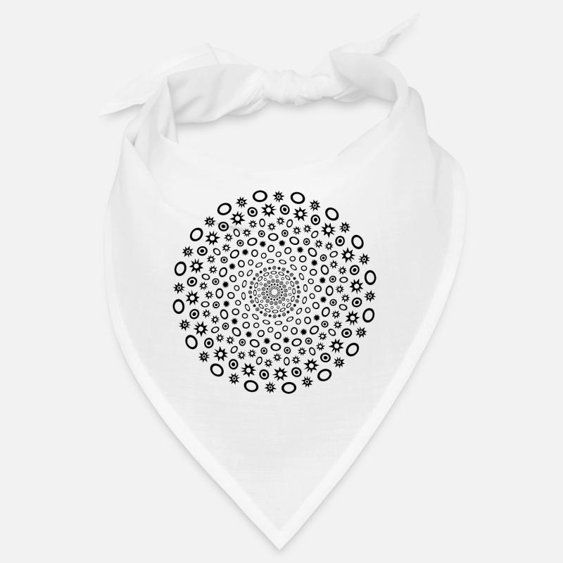 Circles and stars Bandana