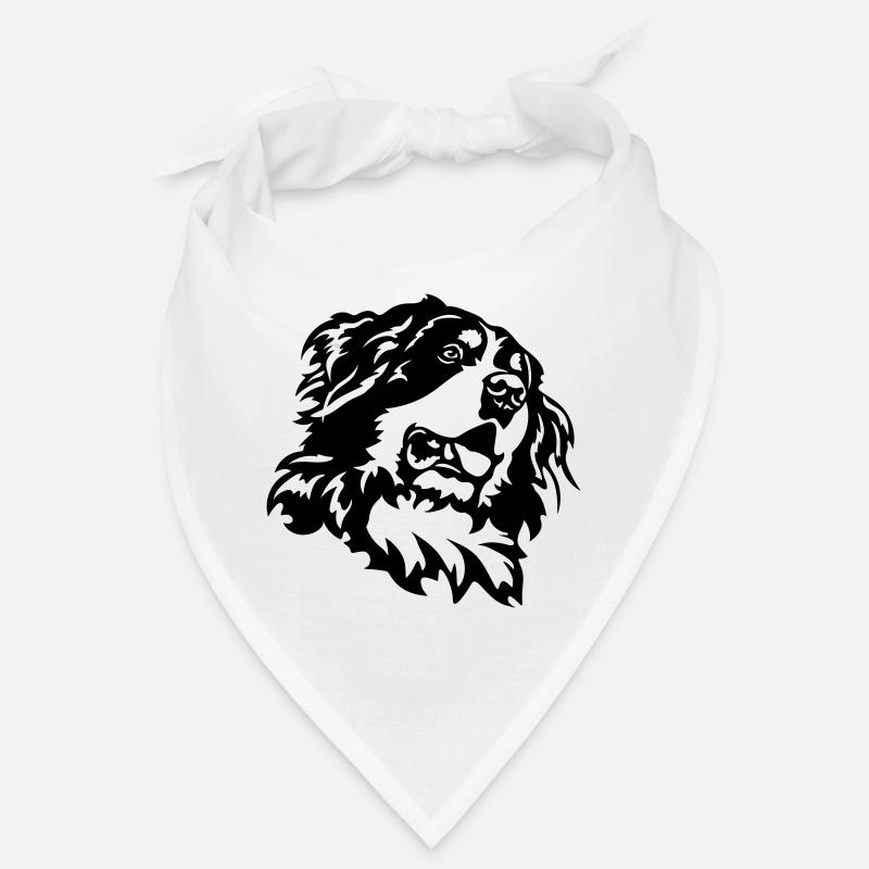 Berner Sennenhund Kopf Bandana