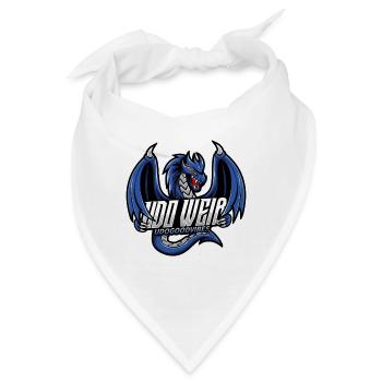 Logo Udo Weiß (Udogoodvibes) - Bandana - Weiß - Vorne