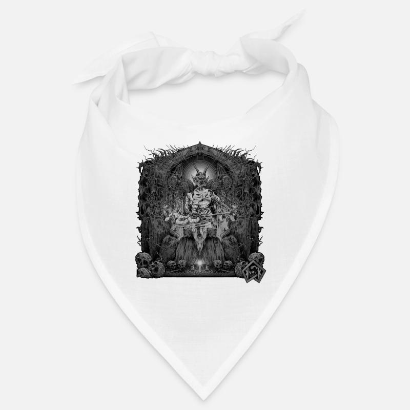 Bäcker, Bäckerin, Bäckermeister, Bäckermeisterin - Bandana - Weiß