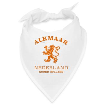ALKMAAR Nederland Niederlande Netherlands - Bandana - Weiß - Vorne