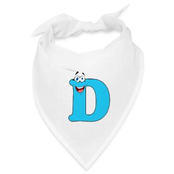 D - Bandana - Weiß - Vorne