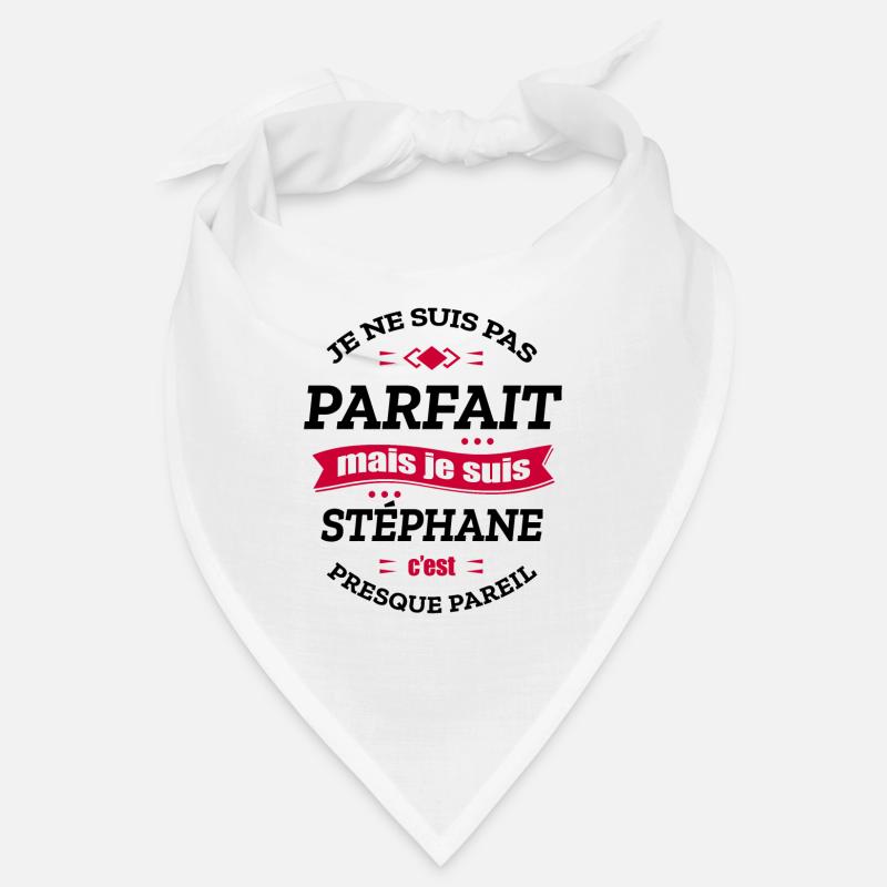 STÉPHANE PARFAIT - PRENOM STÉPHANE - Bandana - blanc