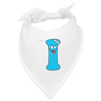 I - Bandana - Weiß - Vorne