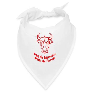 Kein Bulle keine Feria - Bandana - Weiß - Vorne