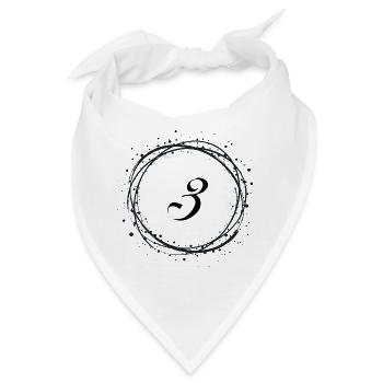 3 - Bandana - Weiß - Vorne