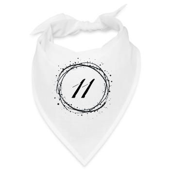 11 - Bandana - Weiß - Vorne