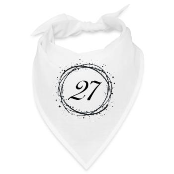 27 - Bandana - Weiß - Vorne