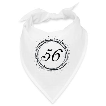 56 - Bandana - Weiß - Vorne