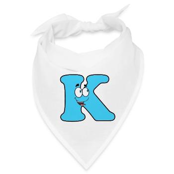 K - Bandana - Weiß - Vorne
