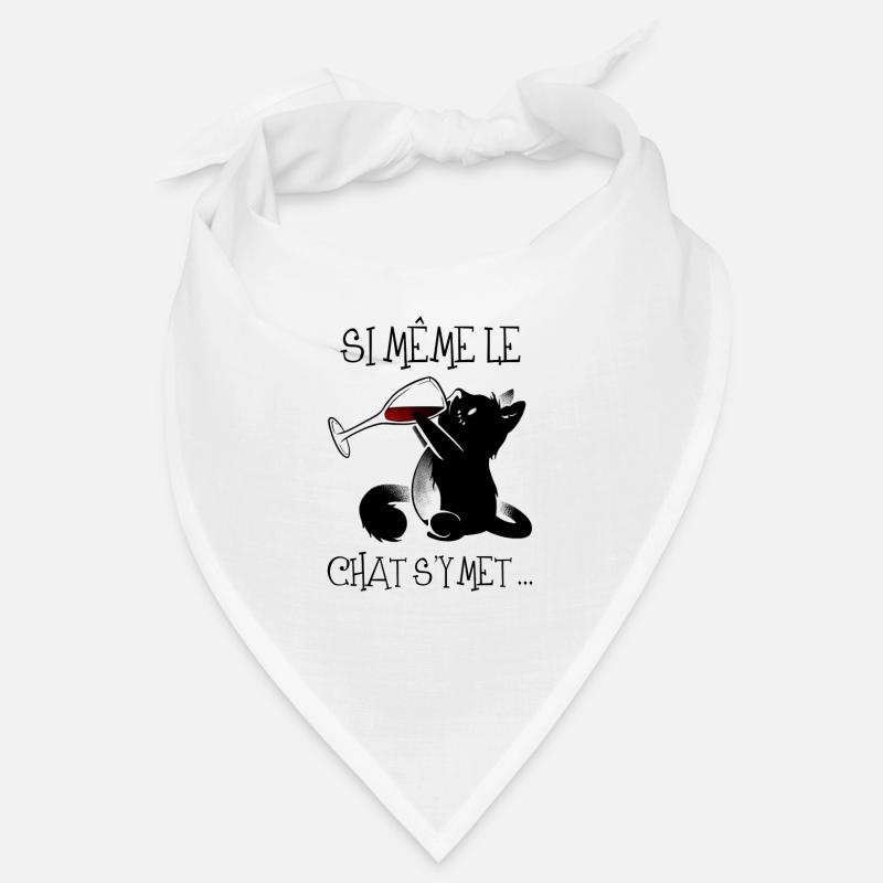 Chat qui picole .. Bandana