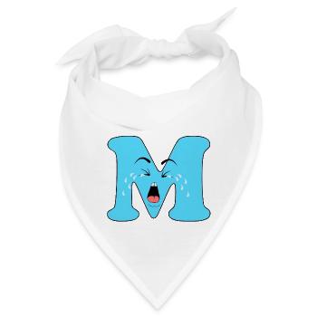 M - Bandana - Weiß - Vorne