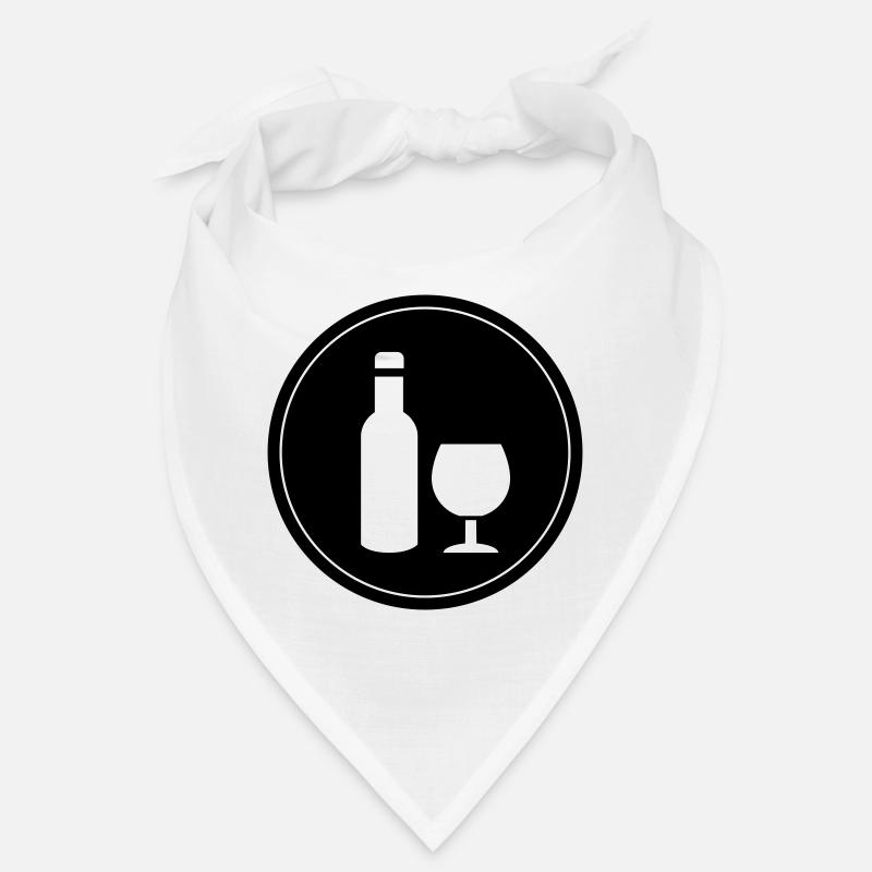 Wein Rotwein Bandana