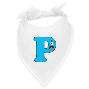 P - Bandana - Weiß - Vorne