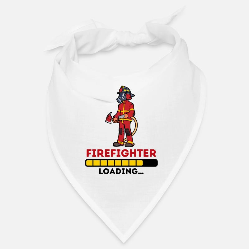 Fire Brigade Fire Hose Statement Lifesaver Bandana