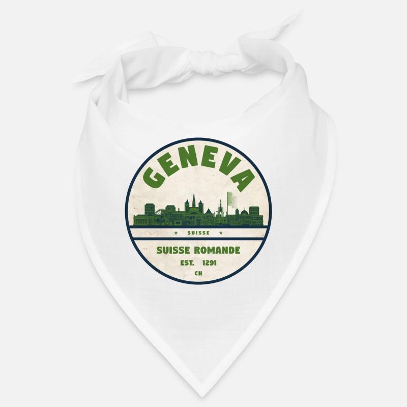 Insigne de la Skyline de Genève Romande Bandana