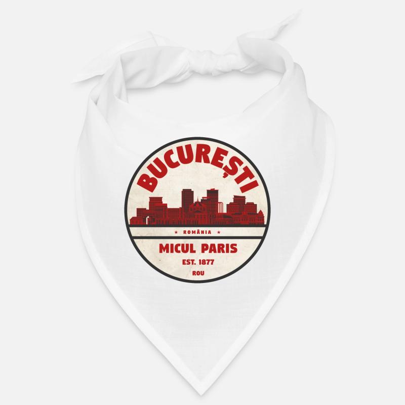 Bucharest Micul Paris Vintage Bandana