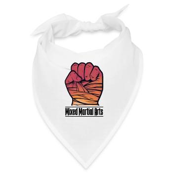 Mixed Martial Arts - Bandana - Weiß - Vorne