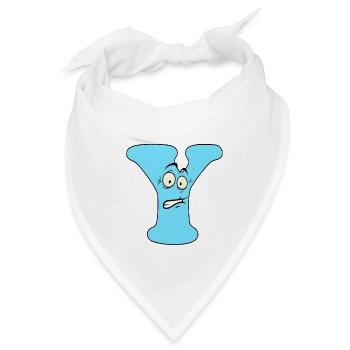 Y - Bandana - Weiß - Vorne