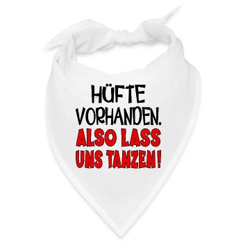 TANZEN HÜFTE - Bandana - Weiß - Vorne