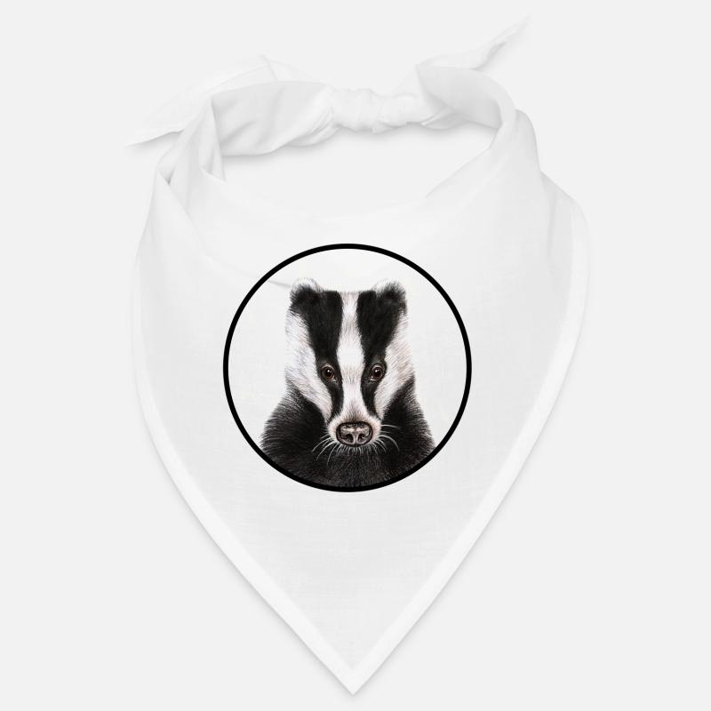 Blaireau avec logo Bandana